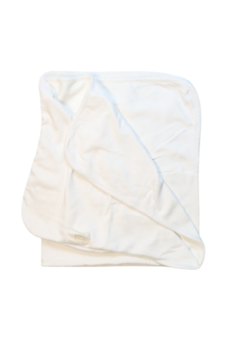 A White Blankets from Little Green Radicals in size O/S for neutral. (Back View)