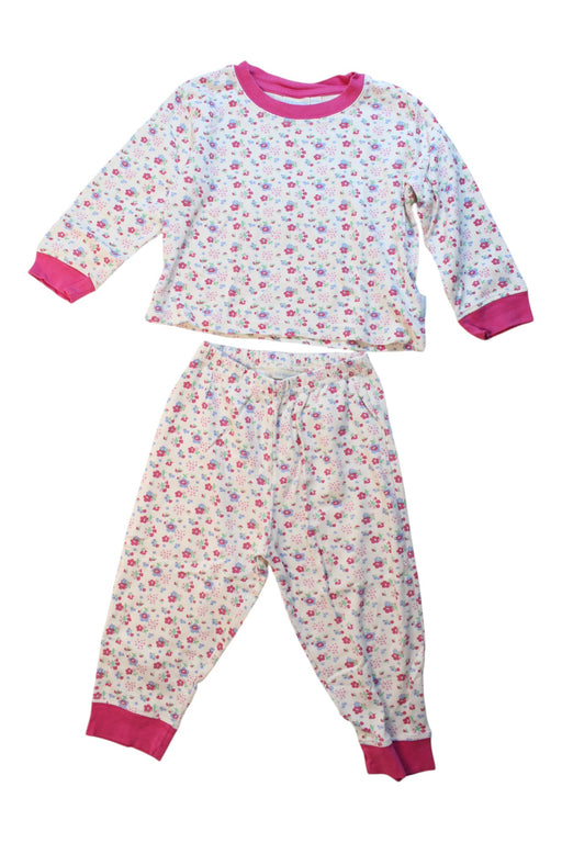 A Pink Pyjama Sets from Jojo Maman Bébé in size 18-24M for girl. (Front View)