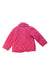 A Pink Puffer/Quilted Jackets from Joules in size 18-24M for girl. (Back View)