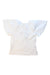 A White Short Sleeve Tops from Lanvin Petite in size 5T for girl. (Back View)