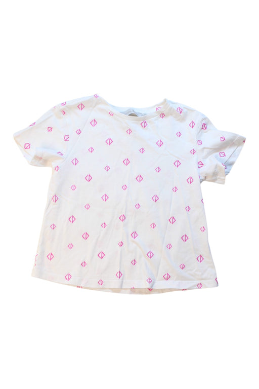 A White Short Sleeve T Shirts from Dior in size 4T for girl. (Front View)