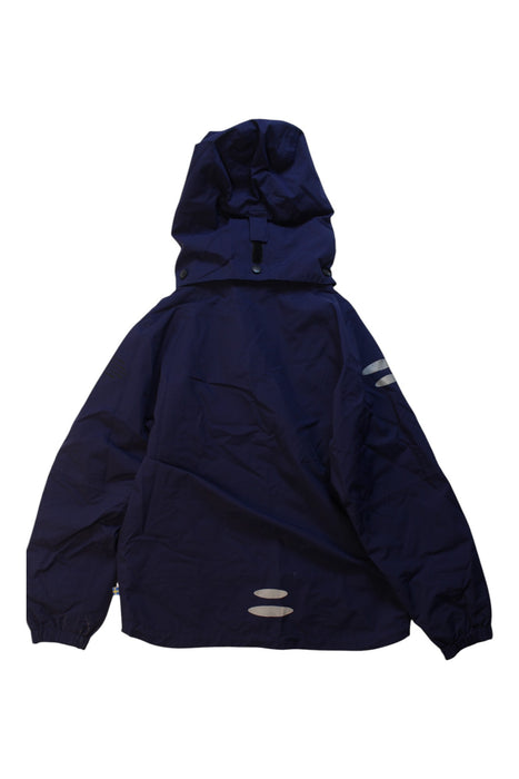 A Navy Puffer/Quilted Coats & Outerwear from Isbjorn in size 10Y for boy. (Back View)