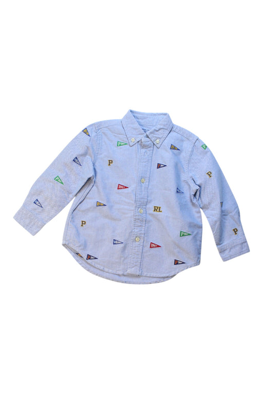 A Multicolour Long Sleeve Shirts from Ralph Lauren in size 18-24M for boy. (Front View)