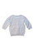 A Grey Crewneck Sweatshirts from Seed in size 0-3M for boy. (Back View)