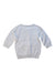 A Grey Crewneck Sweatshirts from Seed in size 0-3M for boy. (Back View)