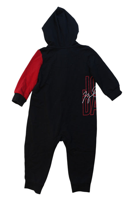 A Black Long Sleeve Rompers from Air Jordan in size 12-18M for boy. (Back View)