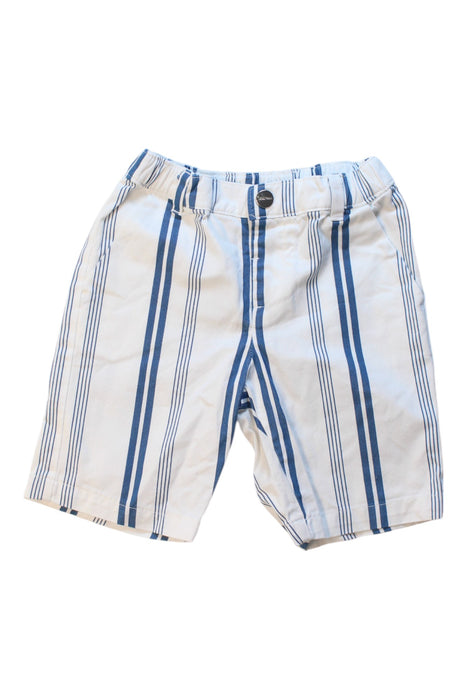 A White Shorts from Jacadi in size 3T for boy. (Front View)