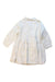 A White Long Sleeve Dresses from Chloe in size 2T for girl. (Back View)