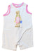 A White Sleeveless Rompers from Ralph Lauren in size 0-3M for girl. (Front View)