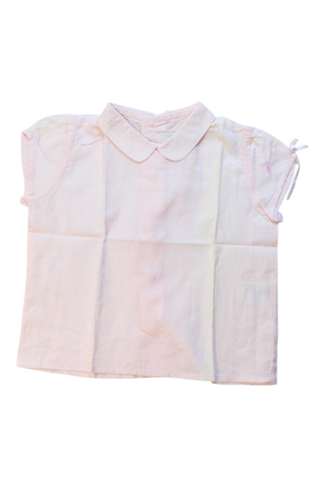 A White Short Sleeve Shirts from Trussardi in size 6-12M for girl. (Front View)