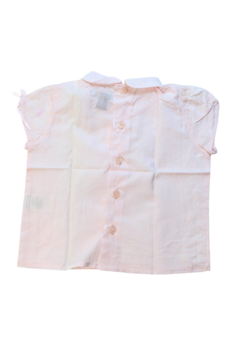 A White Short Sleeve Shirts from Trussardi in size 6-12M for girl. (Back View)