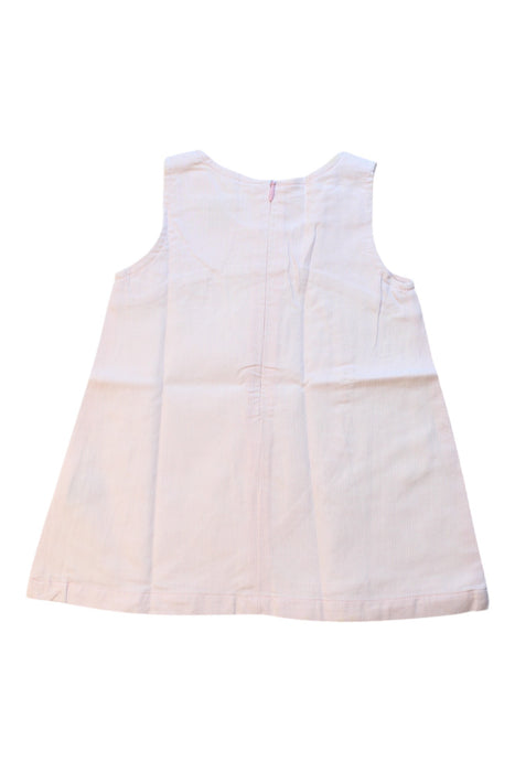 A Pink Sleeveless Dresses from Trussardi in size 3-6M for girl. (Back View)