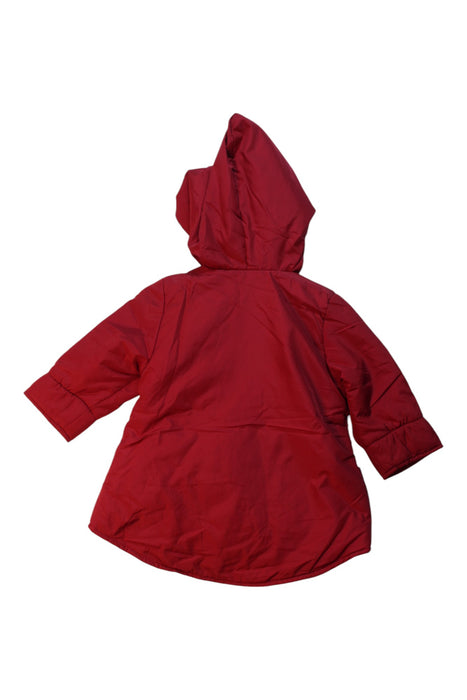 A Red Puffer/Quilted Coats & Outerwear from Kenzo in size 3-6M for girl. (Back View)