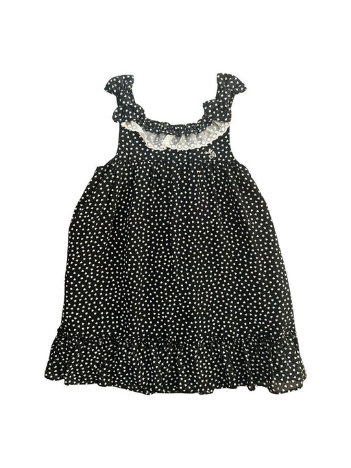 A Black Sleeveless Dresses from Mezzo Piano in size 5T for girl. (Front View)