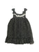 A Black Sleeveless Dresses from Mezzo Piano in size 5T for girl. (Front View)