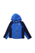 A Blue Lightweight Jackets from The North Face in size 4T for boy. (Front View)