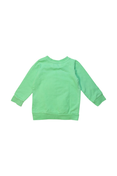 A Green Crewneck Sweatshirts from Seed in size 12-18M for neutral. (Back View)