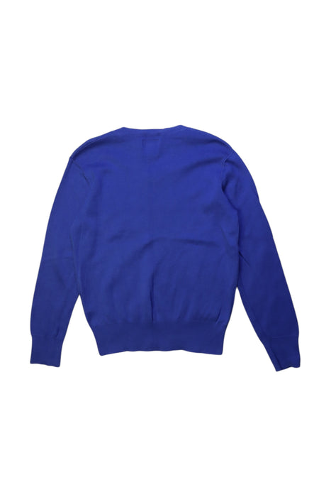 A Blue Knit Sweaters from Polo Ralph Lauren in size 10Y for boy. (Back View)