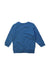 A Blue Crewneck Sweatshirts from Miki House in size 2T for boy. (Back View)