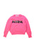 A Pink Knit Sweaters from MSGM in size 4T for girl. (Front View)