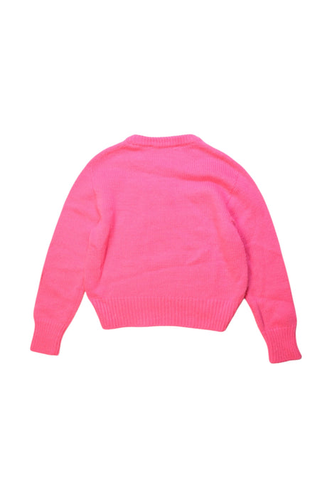 A Pink Knit Sweaters from MSGM in size 4T for girl. (Back View)