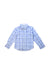 A Blue Long Sleeve Shirts from Jacadi in size 3T for boy. (Front View)