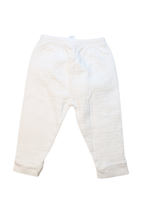 A White Sweatpants from Mides in size 18-24M for girl. (Back View)