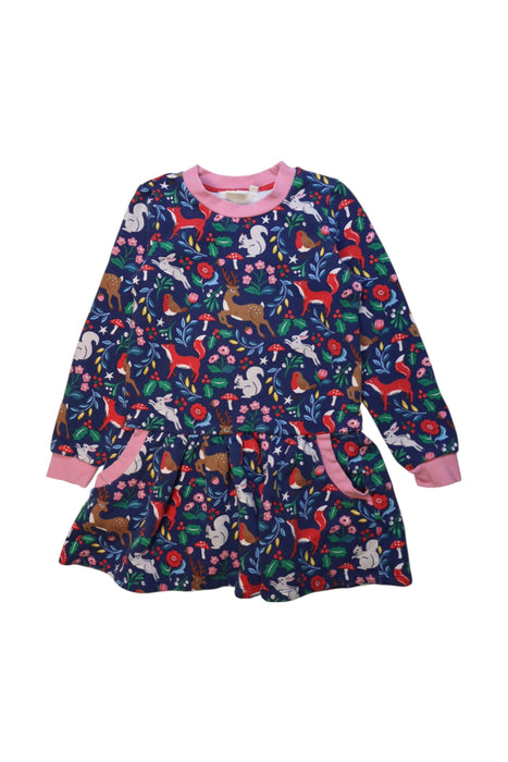 A Multicolour Sweater Dresses from Boden in size 8Y for girl. (Front View)