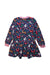 A Multicolour Sweater Dresses from Boden in size 8Y for girl. (Back View)