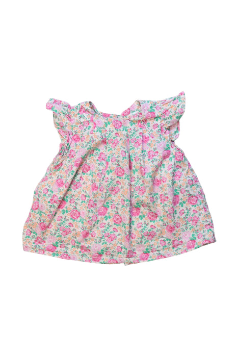 A Multicolour Sleeveless Tops from Jacadi in size 3T for girl. (Front View)