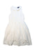 A White Sleeveless Dresses from Polo Ralph Lauren in size 8Y for girl. (Front View)