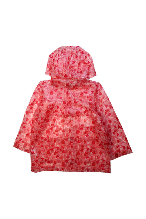 A Pink Rain Jackets from Cath Kidston in size 5T for girl. (Back View)