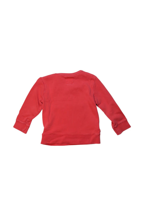 A Red Crewneck Sweatshirts from Country Road in size 6-12M for girl. (Back View)