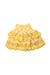 A Yellow Tulle Skirts from Seed in size 3T for girl. (Front View)