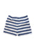 A Blue Swim Shorts from The Little White Company in size 12-18M for boy. (Back View)