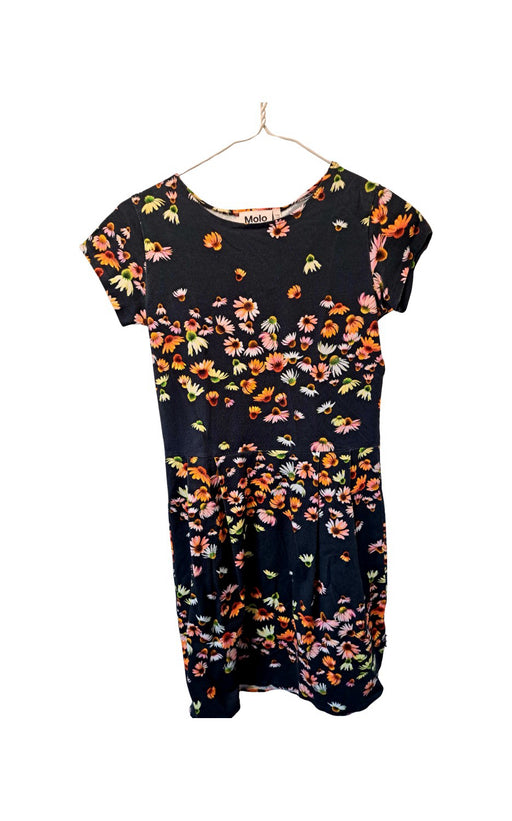 A Black Short Sleeve Dresses from Molo in size 12Y for girl. (Front View)