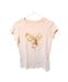 A Pink Short Sleeve T Shirts from Guess in size 10Y for girl. (Front View)