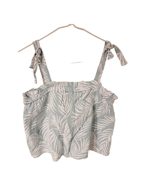 A White Sleeveless Tops from Galeries Lafayette in size 10Y for girl. (Front View)