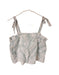 A White Sleeveless Tops from Galeries Lafayette in size 10Y for girl. (Front View)