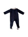 A Navy Onesies from Jacadi in size 6-12M for neutral. (Back View)