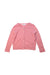 A Pink Cardigans from Bonpoint in size 4T for girl. (Front View)