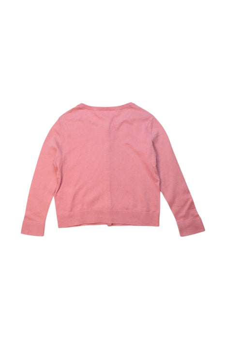 A Pink Cardigans from Bonpoint in size 4T for girl. (Back View)