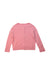 A Pink Cardigans from Bonpoint in size 4T for girl. (Back View)