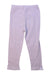 A Purple Leggings from Petit Main in size 2T for girl. (Back View)