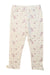 A Ivory Leggings from Petit Main in size 2T for girl. (Front View)