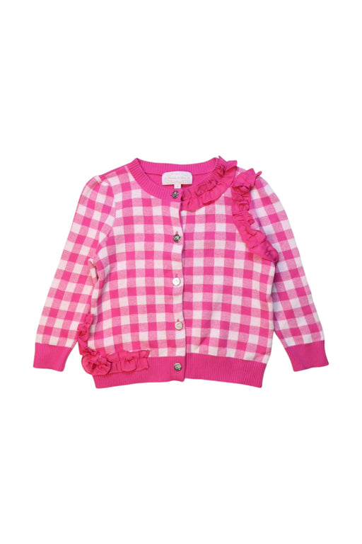 A Pink Cardigans from Nicholas & Bears in size 4T for girl. (Front View)