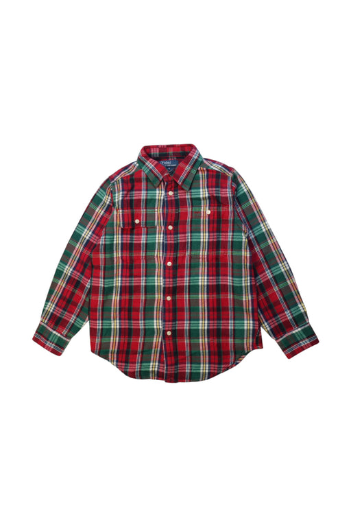 A Multicolour Long Sleeve Shirts from Polo Ralph Lauren in size 6T for boy. (Front View)