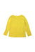 A Yellow Long Sleeve T Shirts from Seed in size 6T for boy. (Back View)