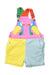 A Multicolour Overall Shorts from Stella McCartney in size 3T for girl. (Front View)