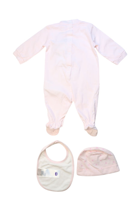 A Pink Gift Sets from Chicco in size 0-3M for girl. (Back View)